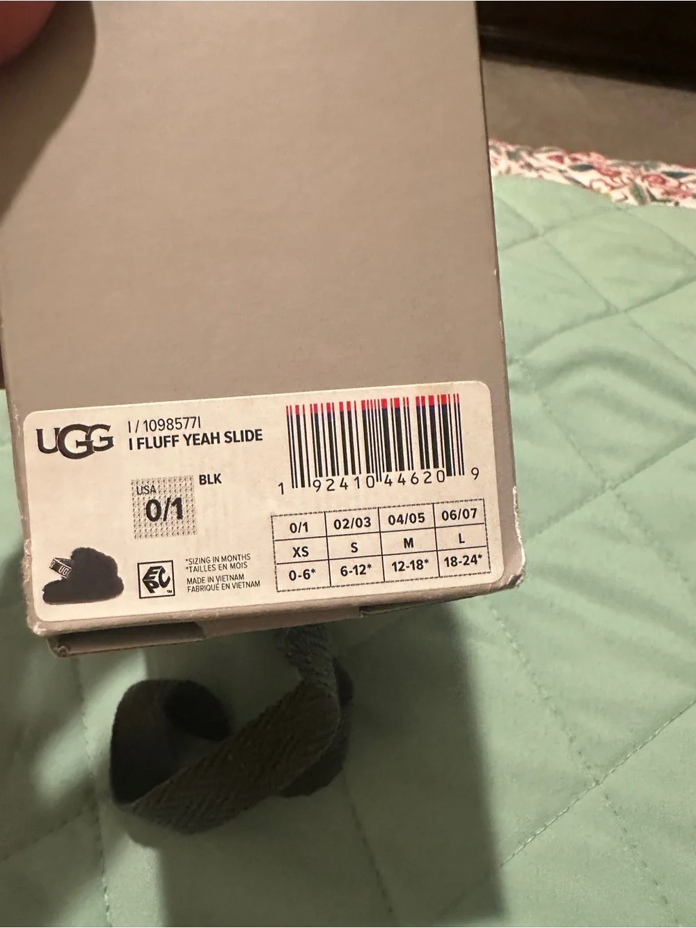 UGG plush faux